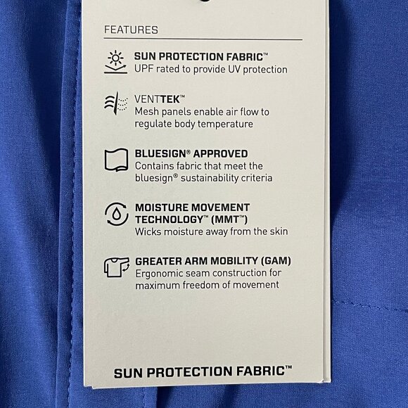 Ariat VentTEK Longsleeve Button Up Shirt - Mazarine Blue - Small - Picture 7 of 7